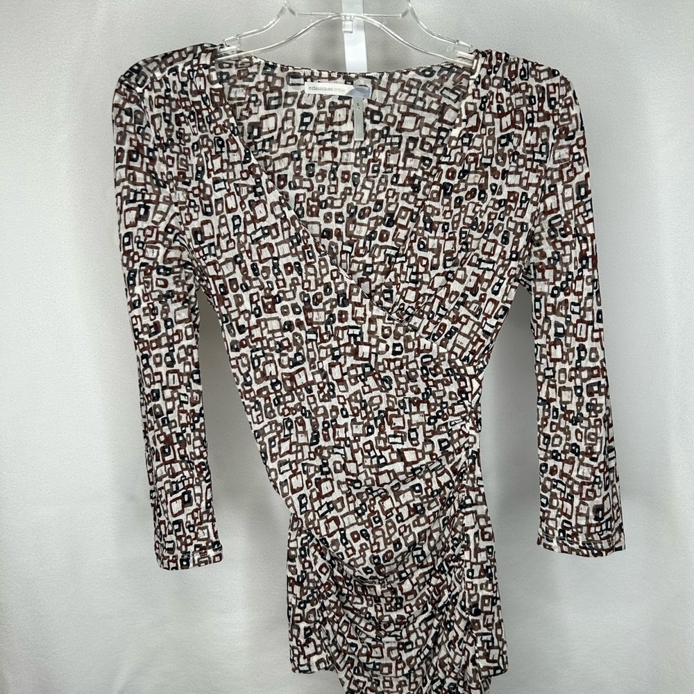 Classiques Entier Geometric Print Dress